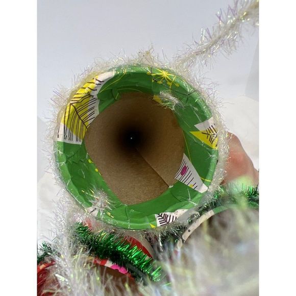 Vintage Christmas Candy Holder Cones Santa Christmas Tree Snowman - Picture 7 of 9